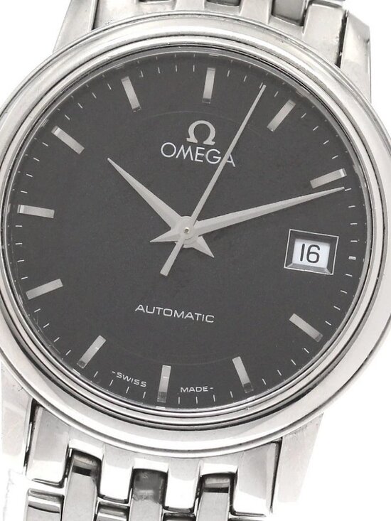 OMEGA De Ville Prestige Date black Dial Automatic Ladies Watch_938578